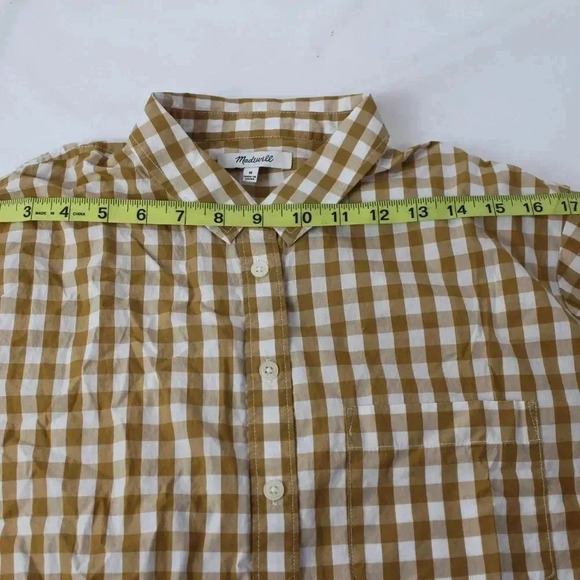 ladies Madewell Button Down Shirt size M - Picture 12 of 14